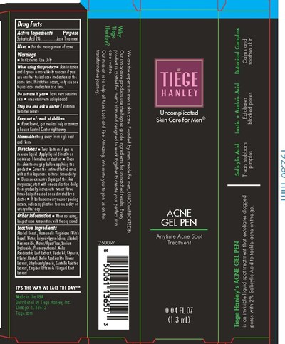 Tiege Hanley Acne Gel Pen (Th Product Acne Gel Pen 0.04 Oz Carton)